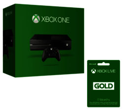 MICROSOFT Xbox One & Xbox LIVE Gold Membership 3 Month Subscription 500 GB Bundle